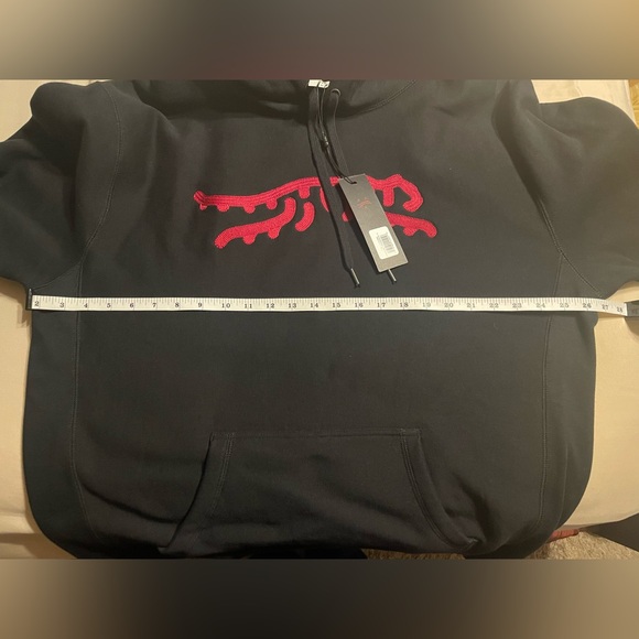 Sun Day Red Luare Chain Stitch Hoodie Mens XL - Picture 8 of 8